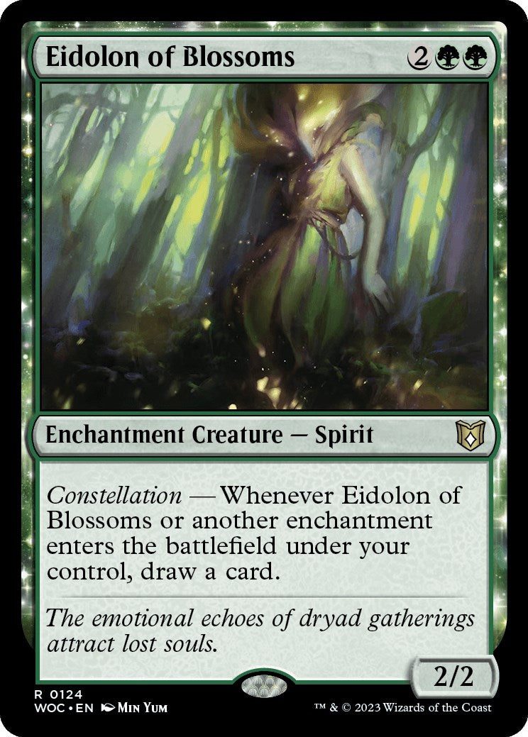 Eidolon of Blossoms [Wilds of Eldraine Commander] | Fandemonia Ltd