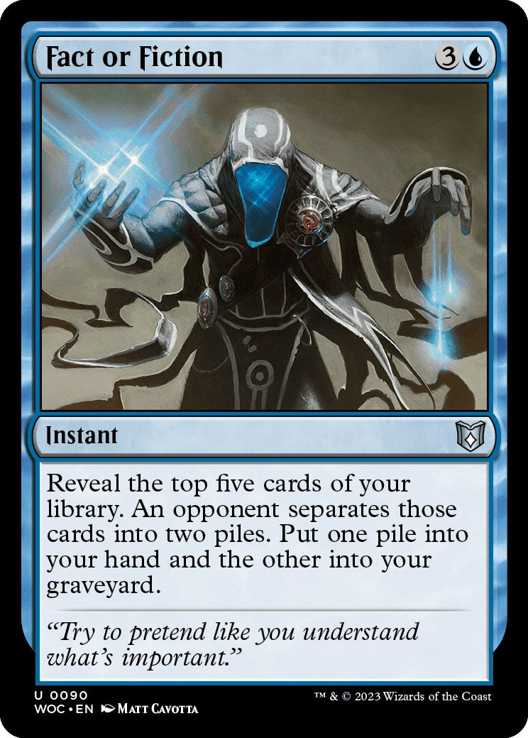 Fact or Fiction [Wilds of Eldraine Commander] | Fandemonia Ltd