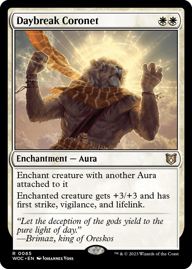 Daybreak Coronet [Wilds of Eldraine Commander] | Fandemonia Ltd