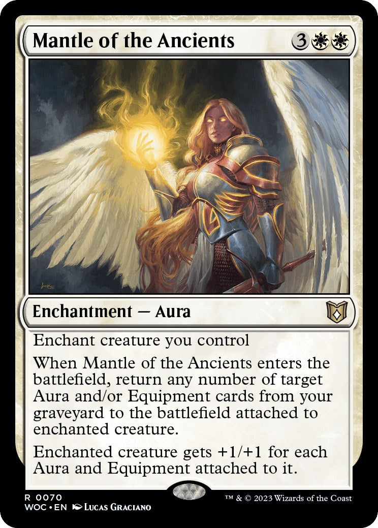 Mantle of the Ancients [Wilds of Eldraine Commander] | Fandemonia Ltd