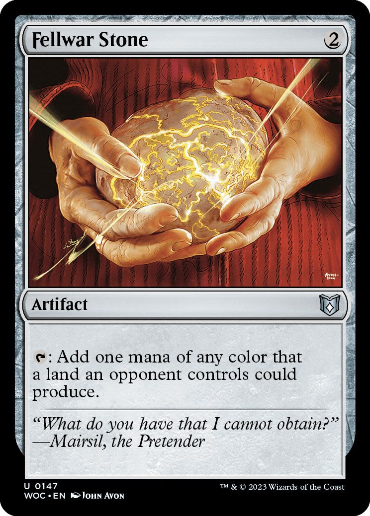 Fellwar Stone [Wilds of Eldraine Commander] | Fandemonia Ltd