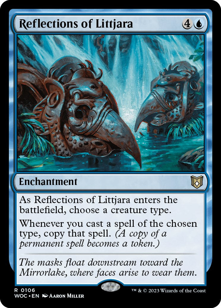 Reflections of Littjara [Wilds of Eldraine Commander] | Fandemonia Ltd