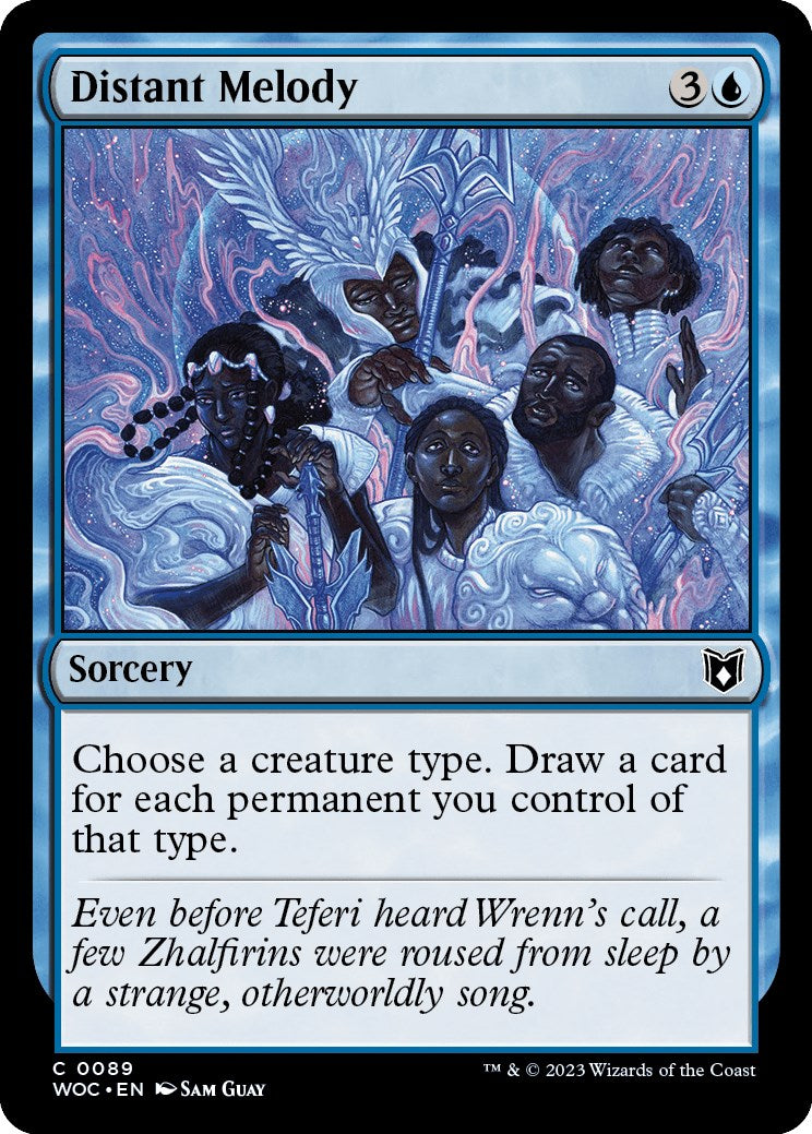 Distant Melody [Wilds of Eldraine Commander] | Fandemonia Ltd