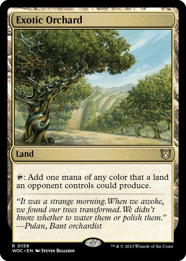 Exotic Orchard [Wilds of Eldraine Commander] | Fandemonia Ltd