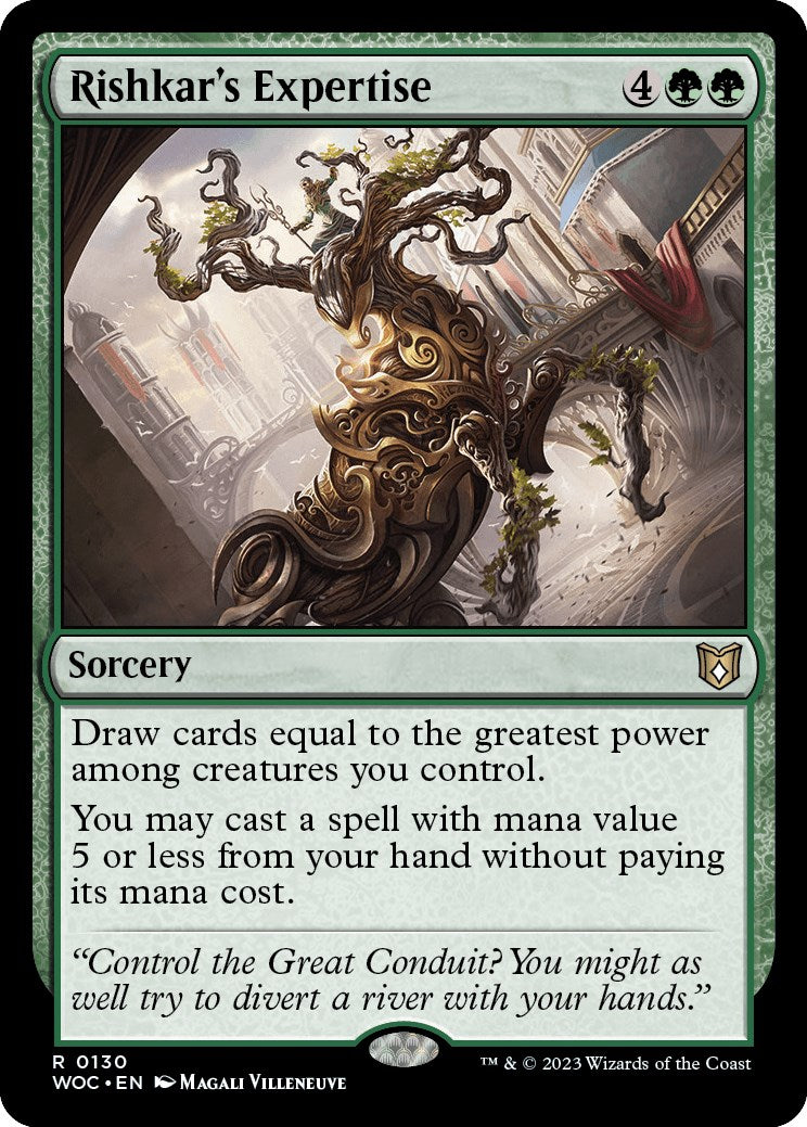Rishkar's Expertise [Wilds of Eldraine Commander] | Fandemonia Ltd