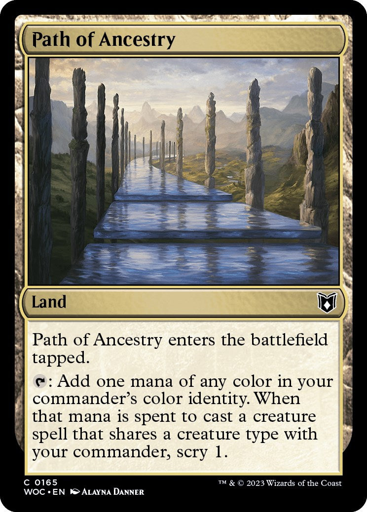 Path of Ancestry [Wilds of Eldraine Commander] | Fandemonia Ltd