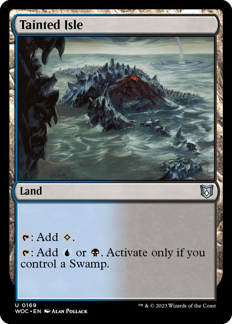 Tainted Isle [Wilds of Eldraine Commander] | Fandemonia Ltd