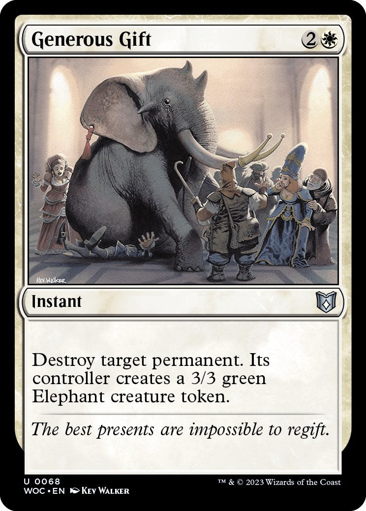Generous Gift [Wilds of Eldraine Commander] | Fandemonia Ltd