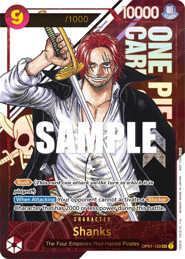 Shanks (Championship 2023) [Serial Number] [One Piece Promotion Cards] | Fandemonia Ltd