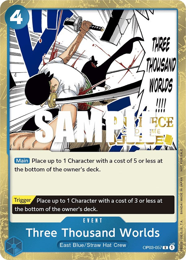 Three Thousand Worlds (Judge Pack Vol. 2) [One Piece Promotion Cards] | Fandemonia Ltd
