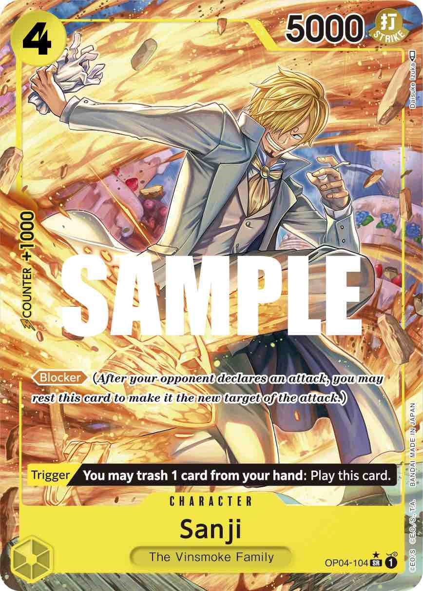 Sanji (Alternate Art) [Kingdoms of Intrigue] | Fandemonia Ltd