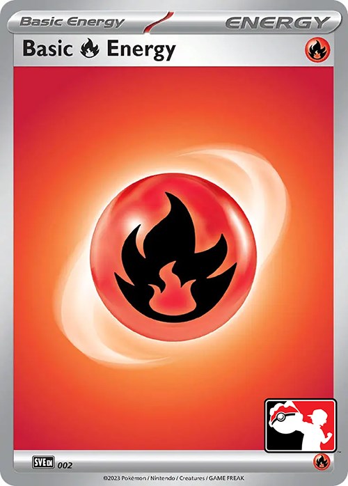 Basic Fire Energy (002) [Prize Pack Series Three] | Fandemonia Ltd