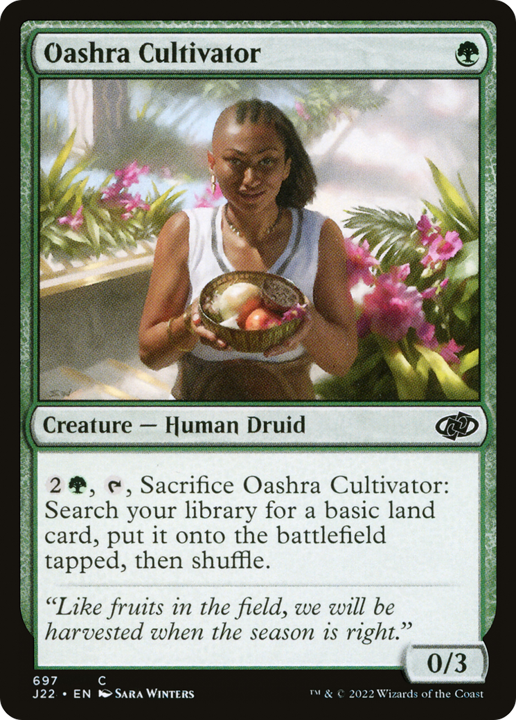 Oashra Cultivator [Jumpstart 2022] | Fandemonia Ltd
