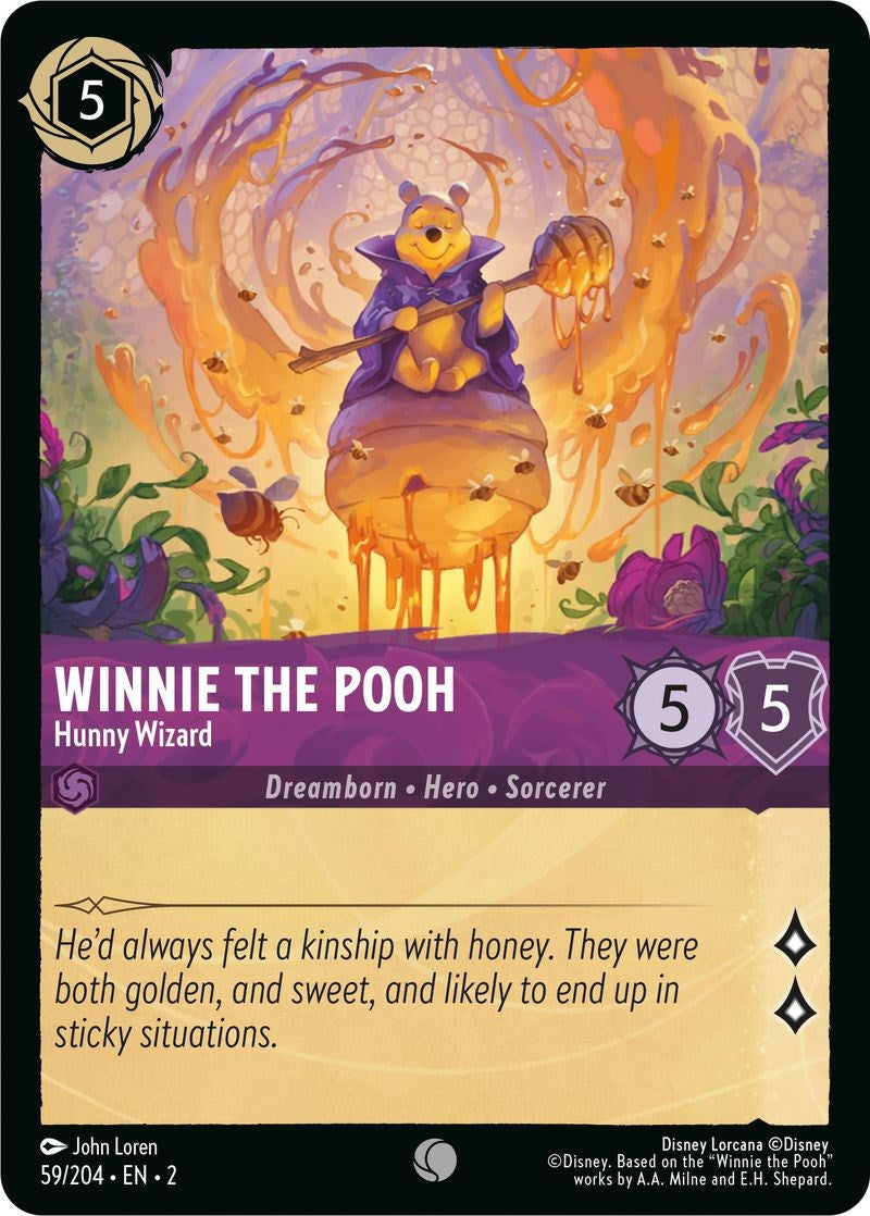 Winnie the Pooh - Hunny Wizard (59/204) [Rise of the Floodborn] | Fandemonia Ltd