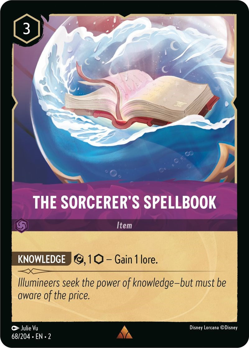 The Sorcerer's Spellbook (68/204) [Rise of the Floodborn] | Fandemonia Ltd