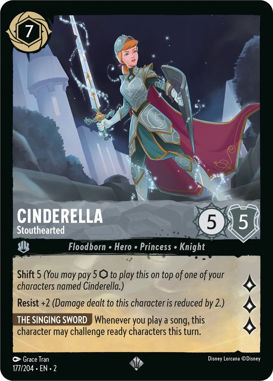 Cinderella - Stouthearted (177/204) [Rise of the Floodborn] | Fandemonia Ltd