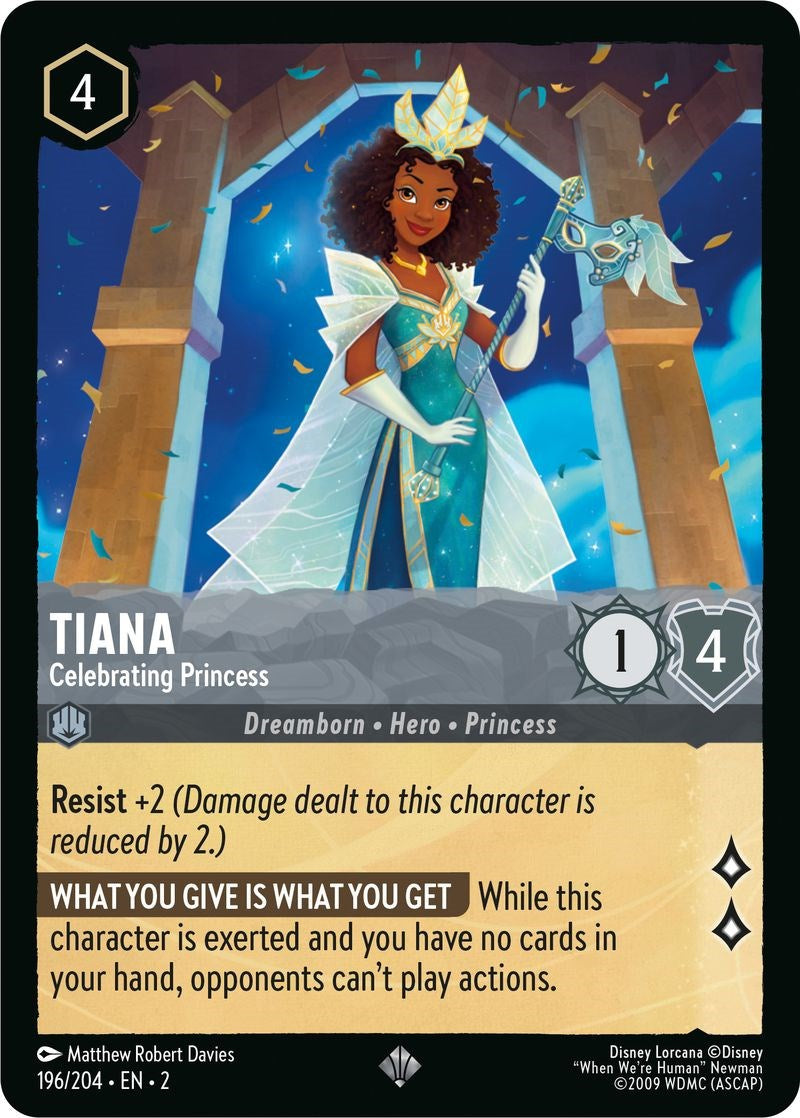 Tiana - Celebrating Princess (196/204) [Rise of the Floodborn] | Fandemonia Ltd