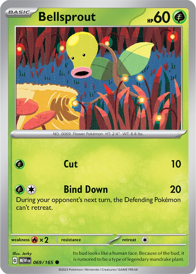 Bellsprout (069/165) [Scarlet & Violet 151] | Fandemonia Ltd
