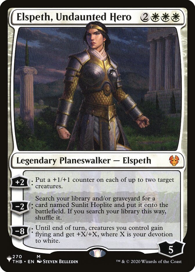 Elspeth, Undaunted Hero [The List] | Fandemonia Ltd