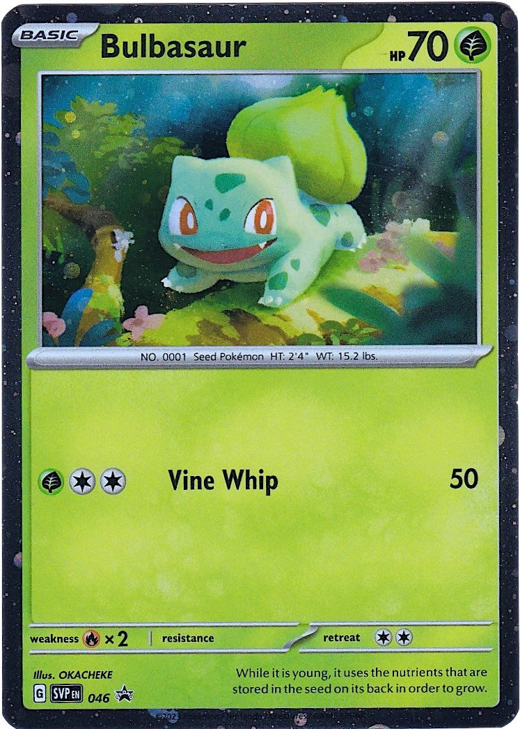 Bulbasaur (046) (Cosmos Holo) [Scarlet & Violet: Black Star Promos] | Fandemonia Ltd