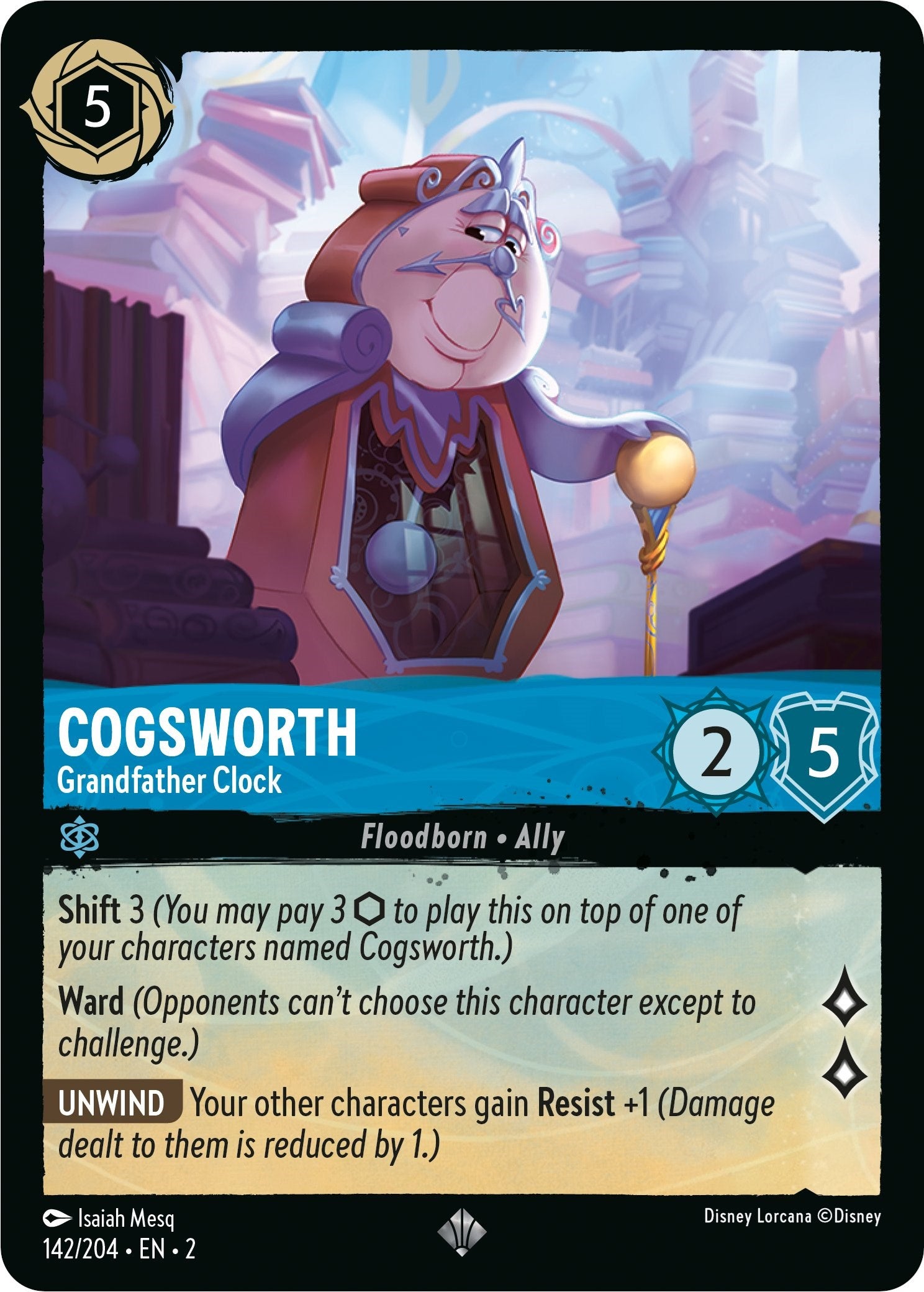 Cogsworth - Grandfather Clock (142/204) [Rise of the Floodborn] | Fandemonia Ltd