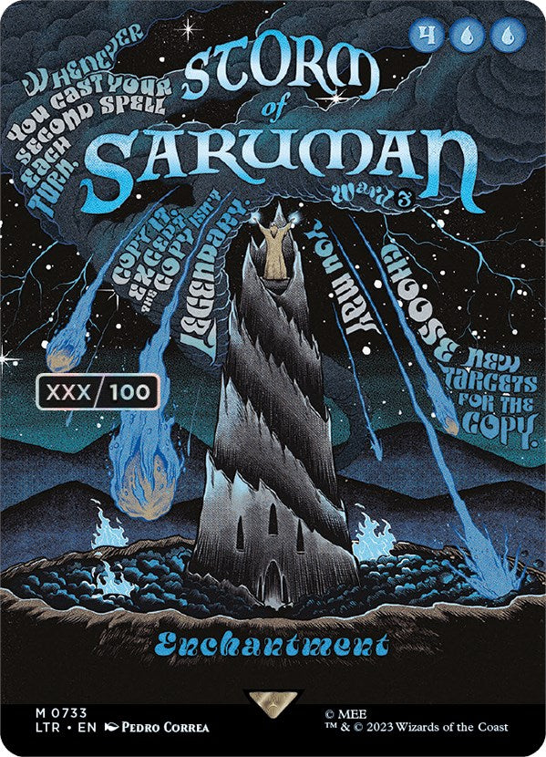Storm of Saruman (Borderless Poster) (Serialized) [The Lord of the Rings: Tales of Middle-Earth] | Fandemonia Ltd