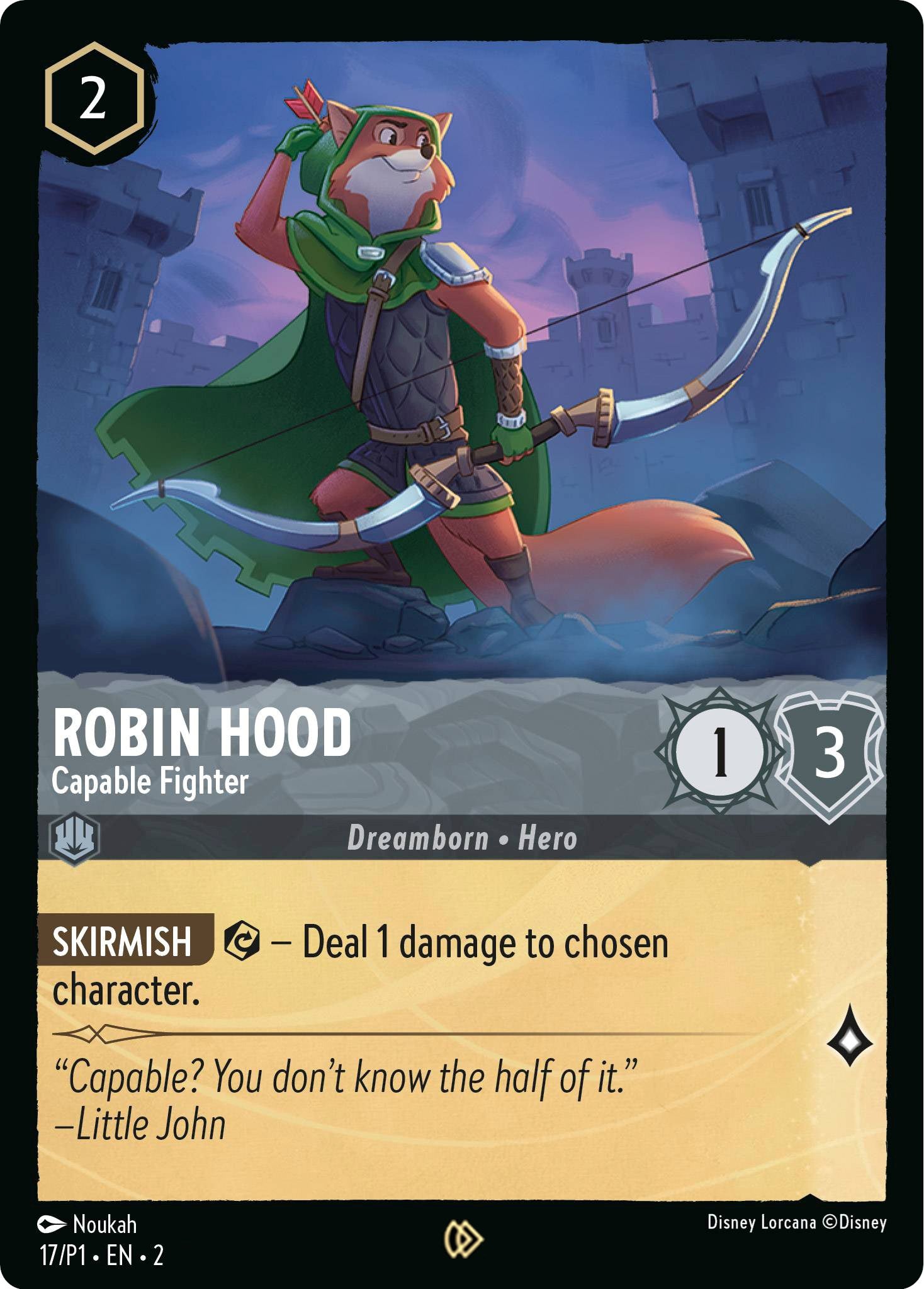 Robin Hood - Capable Fighter (17) [Promo Cards] | Fandemonia Ltd