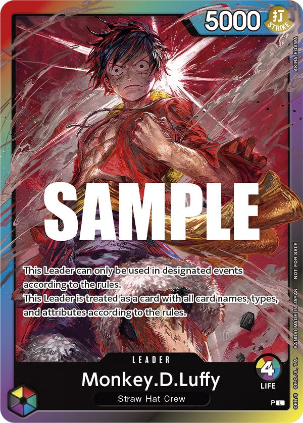Monkey.D.Luffy (Leader Pack) (Sealed Battle 2023 Vol. 1) [One Piece Promotion Cards] | Fandemonia Ltd