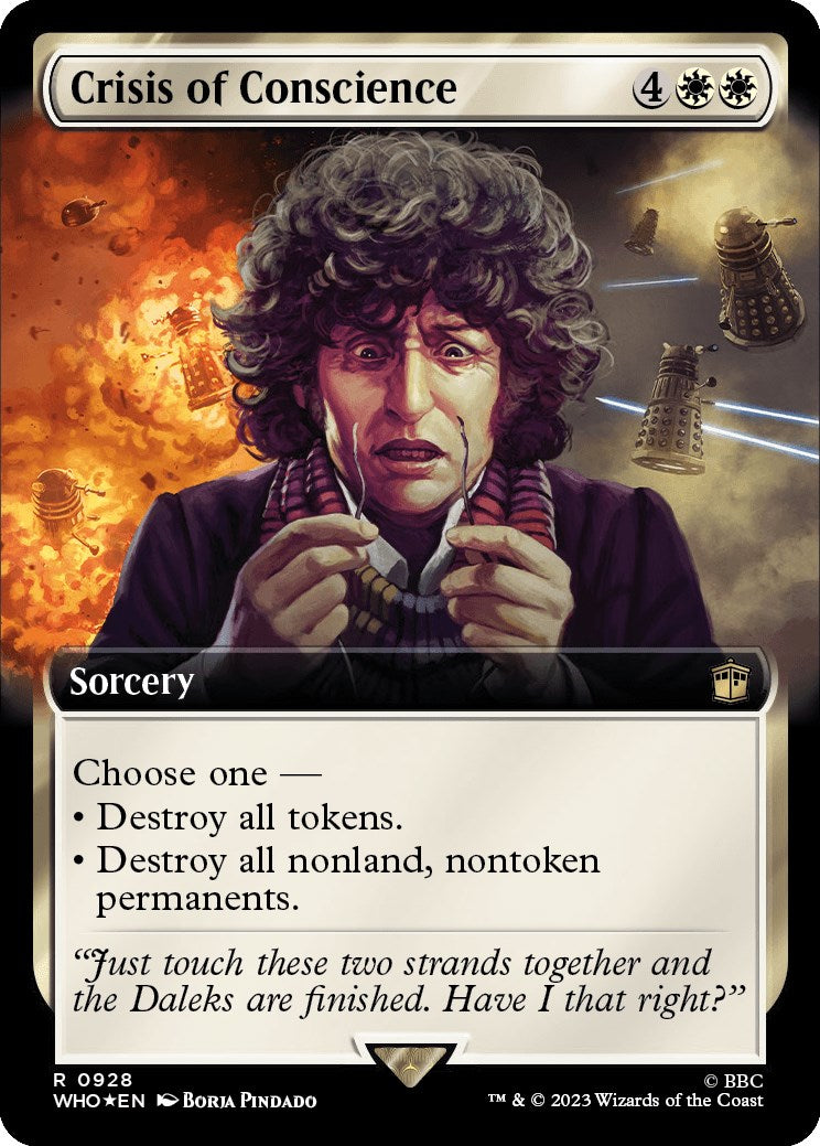 Crisis of Conscience (Extended Art) (Surge Foil) [Doctor Who] | Fandemonia Ltd