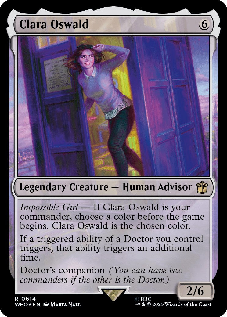 Clara Oswald (Surge Foil) [Doctor Who] | Fandemonia Ltd
