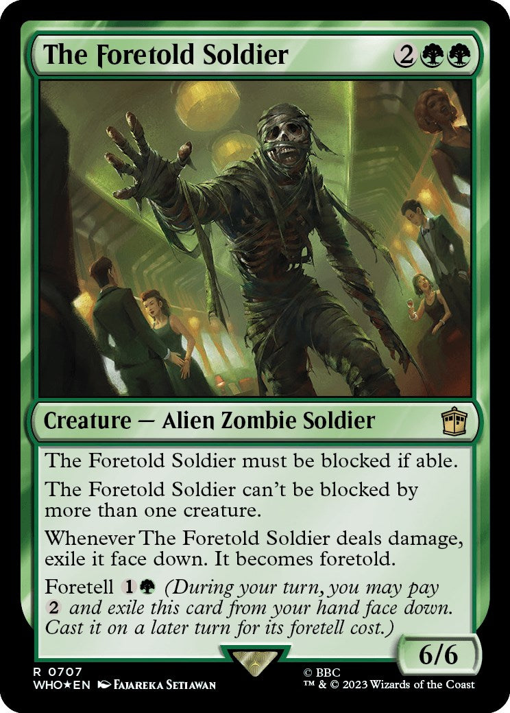 The Foretold Soldier (Surge Foil) [Doctor Who] | Fandemonia Ltd