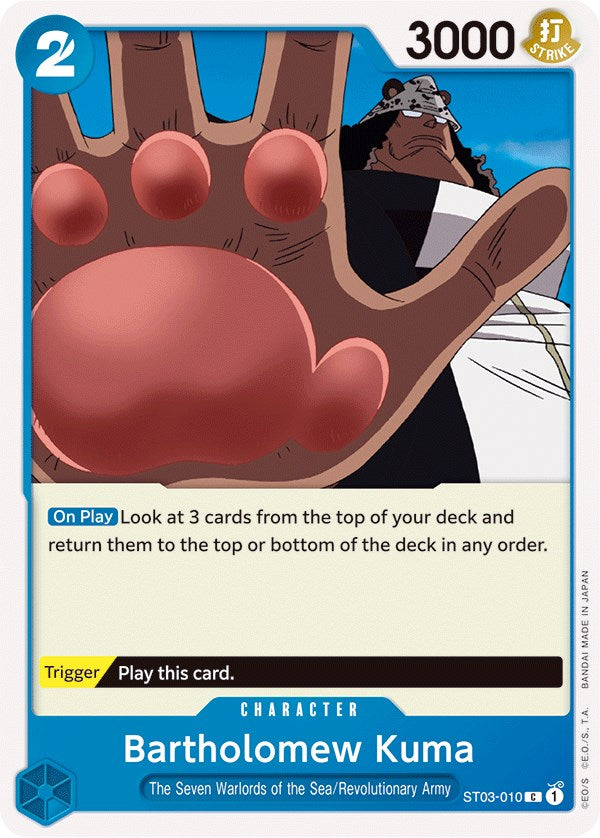 Bartholomew Kuma [Starter Deck: The Seven Warlords of The Sea] | Fandemonia Ltd