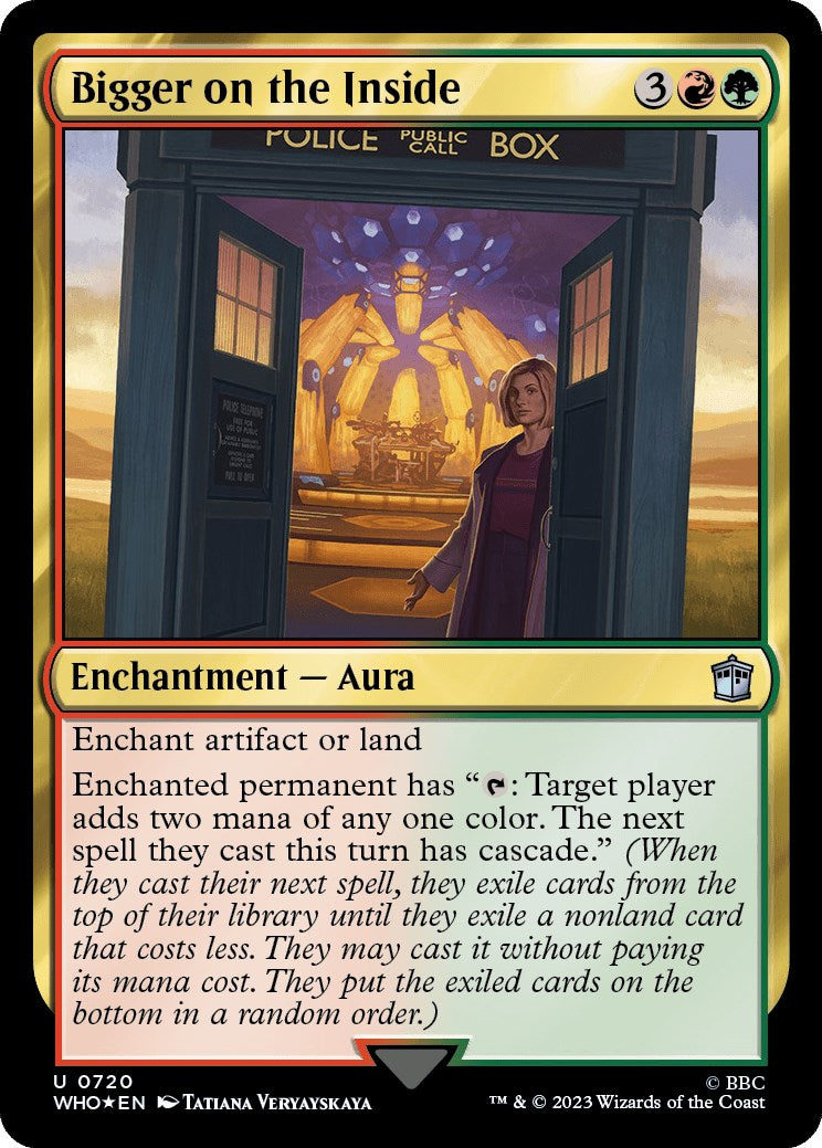 Bigger on the Inside (Surge Foil) [Doctor Who] | Fandemonia Ltd