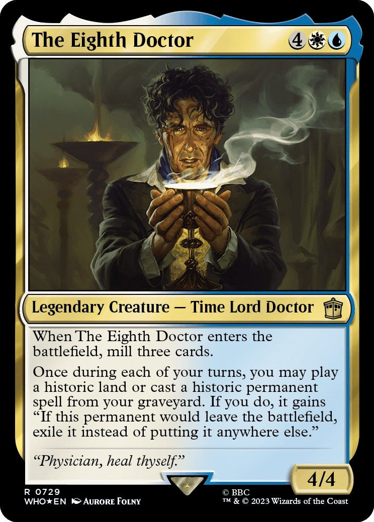 The Eighth Doctor (Surge Foil) [Doctor Who] | Fandemonia Ltd