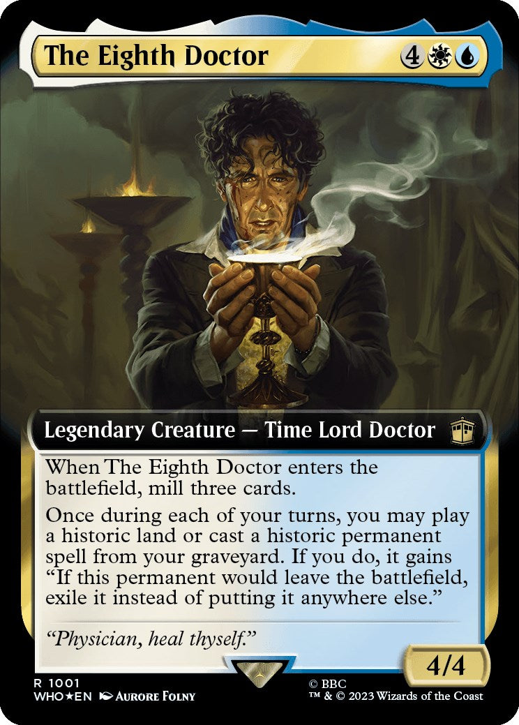 The Eighth Doctor (Extended Art) (Surge Foil) [Doctor Who] | Fandemonia Ltd