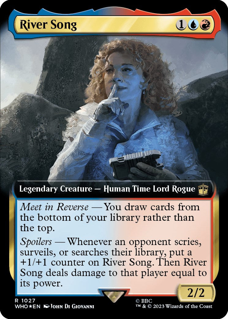 River Song (Extended Art) (Surge Foil) [Doctor Who] | Fandemonia Ltd