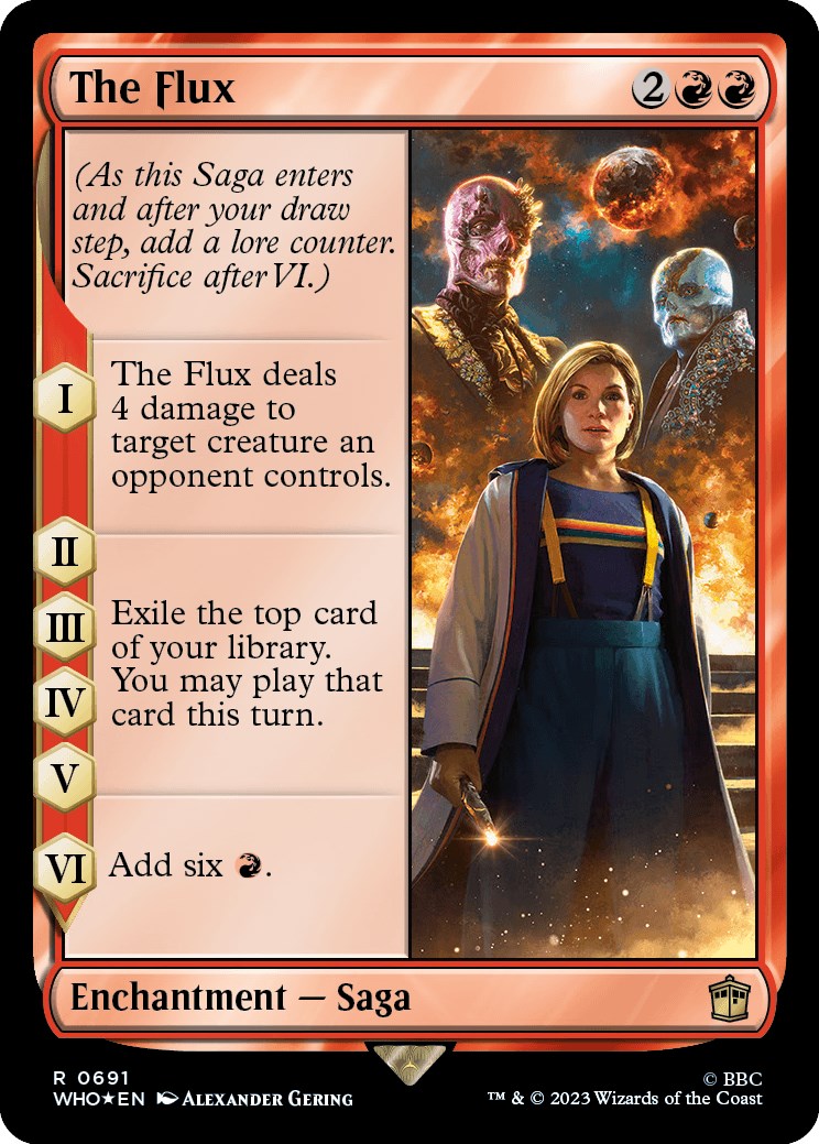 The Flux (Surge Foil) [Doctor Who] | Fandemonia Ltd