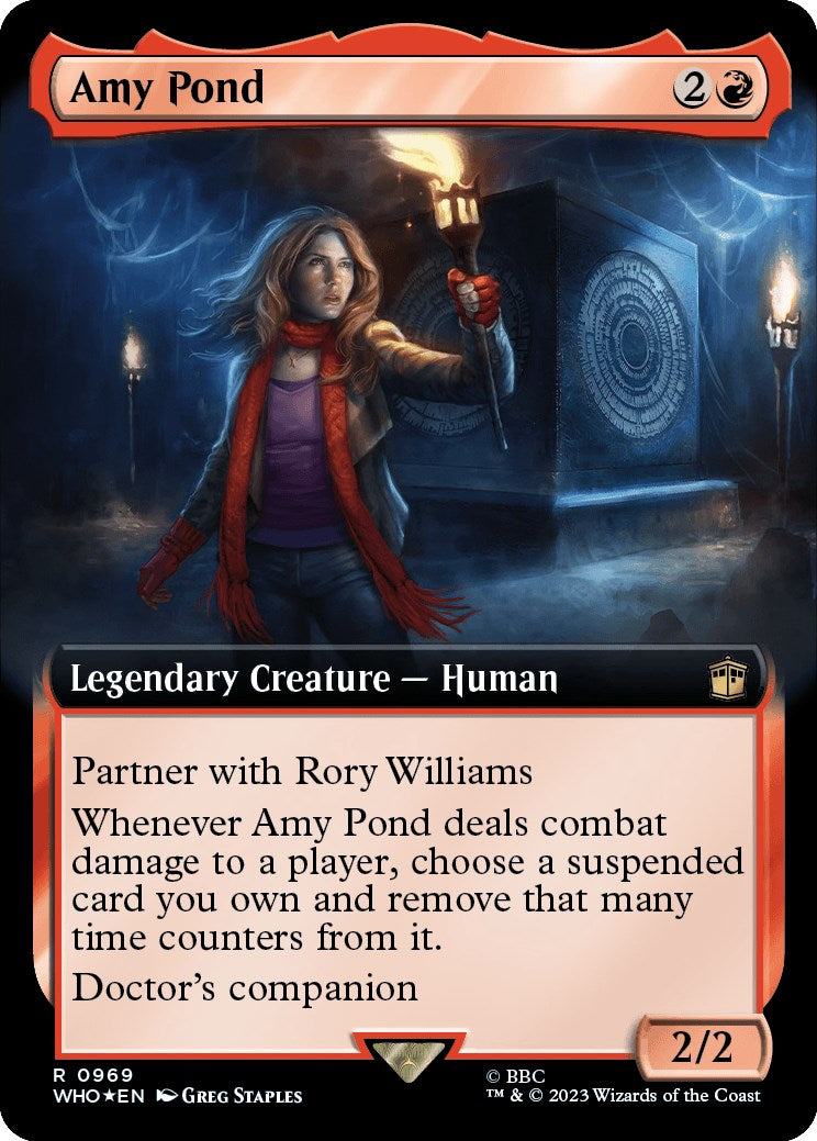 Amy Pond (Extended Art) (Surge Foil) [Doctor Who] | Fandemonia Ltd