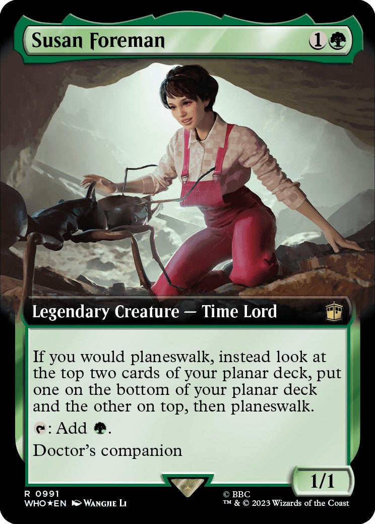 Susan Foreman (Extended Art) (Surge Foil) [Doctor Who] | Fandemonia Ltd