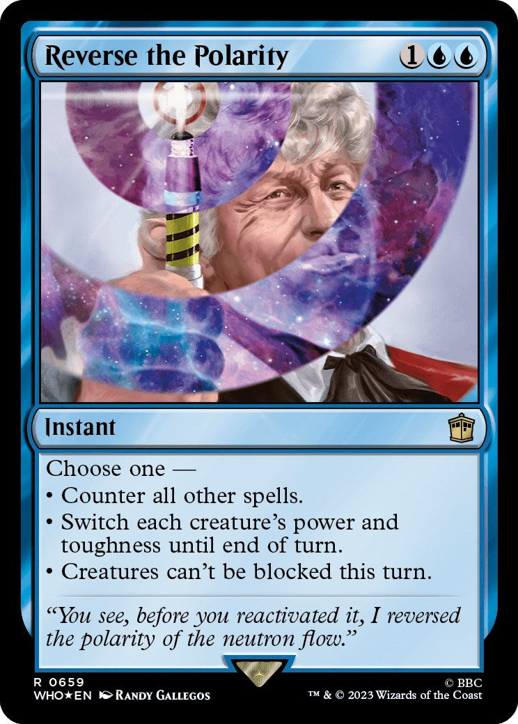 Reverse the Polarity (Surge Foil) [Doctor Who] | Fandemonia Ltd