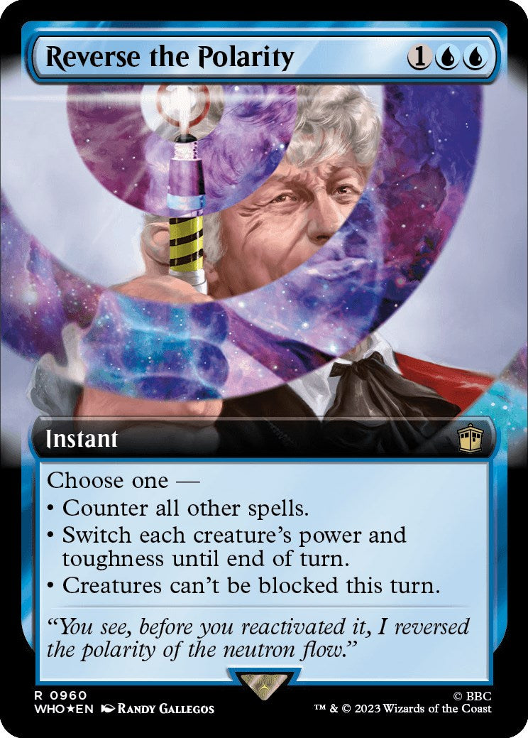Reverse the Polarity (Extended Art) (Surge Foil) [Doctor Who] | Fandemonia Ltd