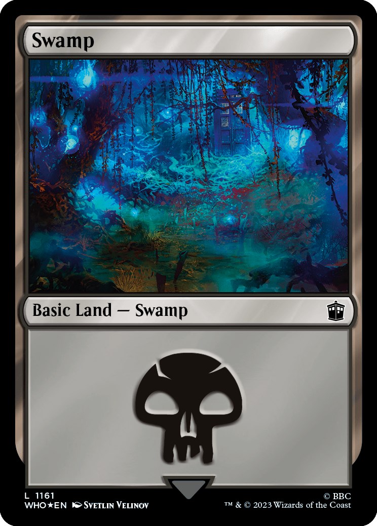 Swamp (1161) (Surge Foil) [Doctor Who] | Fandemonia Ltd