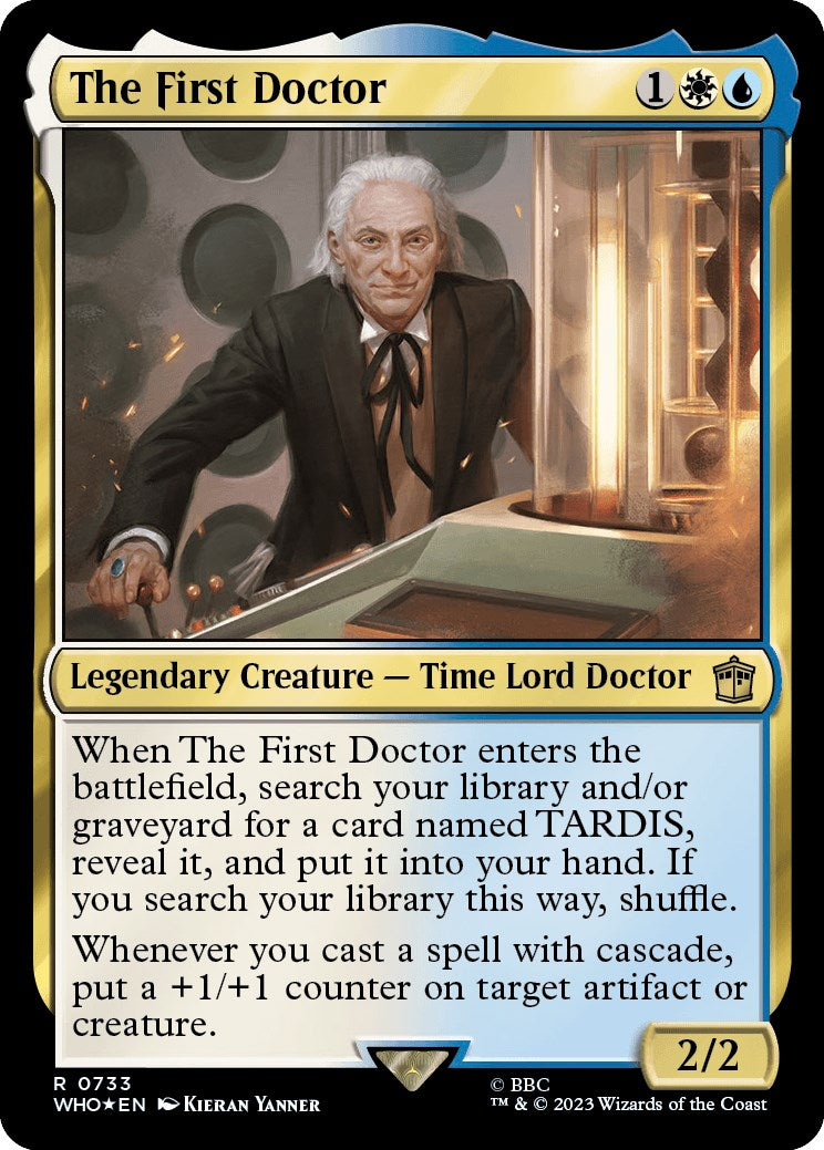 The First Doctor (Surge Foil) [Doctor Who] | Fandemonia Ltd