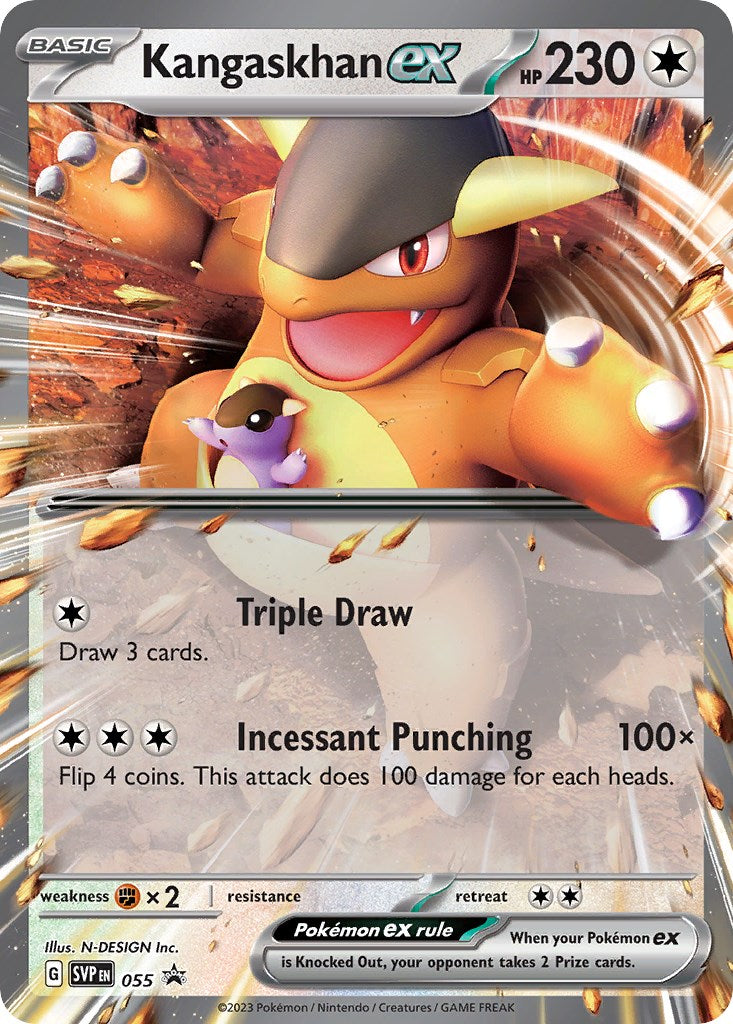 Kangaskhan ex (055) [Scarlet & Violet: Black Star Promos] | Fandemonia Ltd