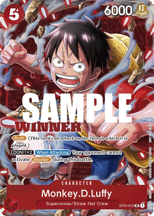 Monkey.D.Luffy (Winner Pack Vol. 5) [One Piece Promotion Cards] | Fandemonia Ltd