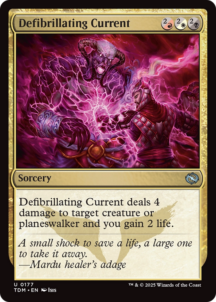Defibrillating Current [Tarkir: Dragonstorm] | Fandemonia Ltd