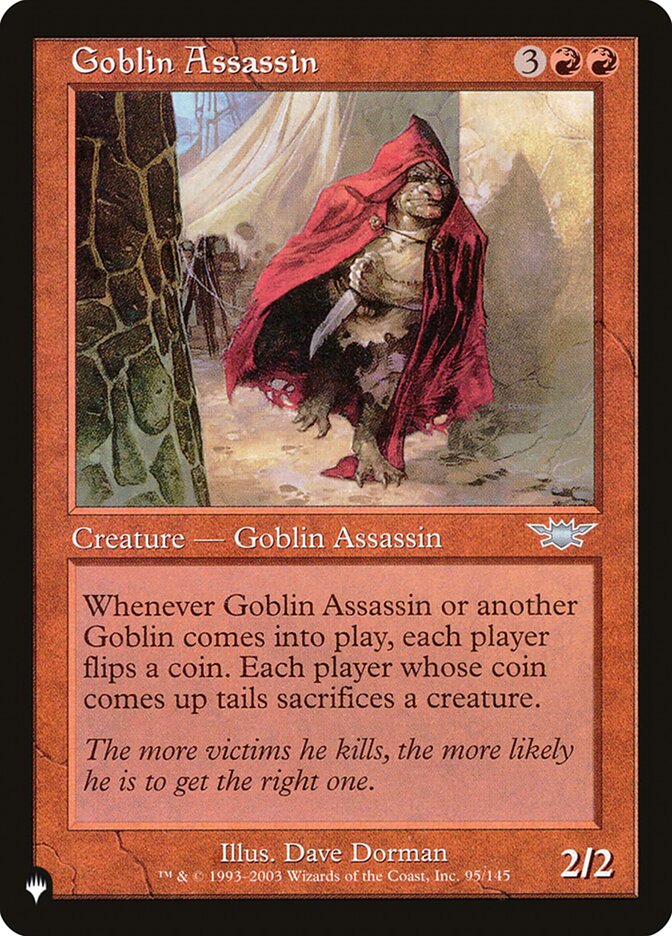 Goblin Assassin [The List] | Fandemonia Ltd