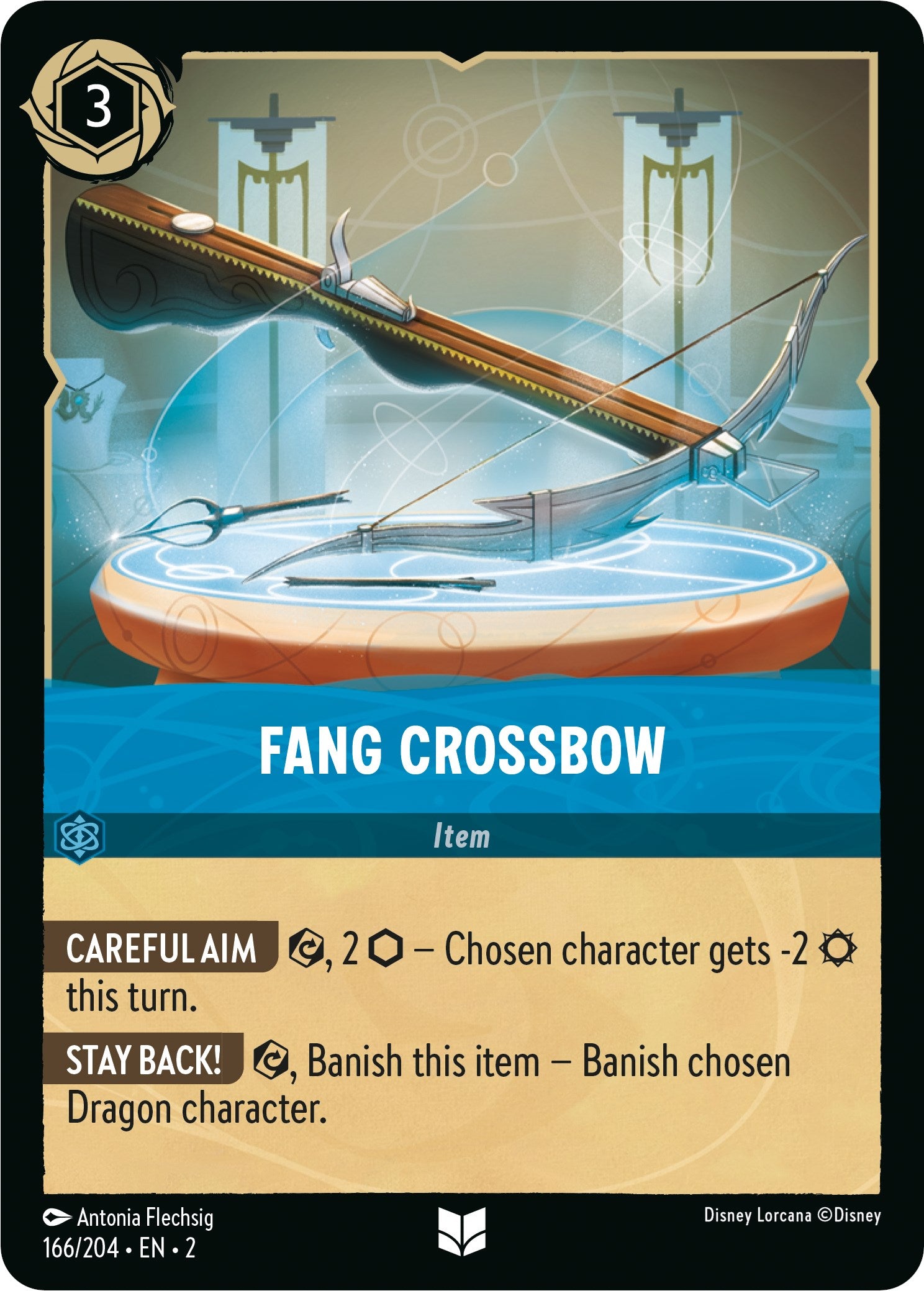 Fang Crossbow (166/204) [Rise of the Floodborn] | Fandemonia Ltd