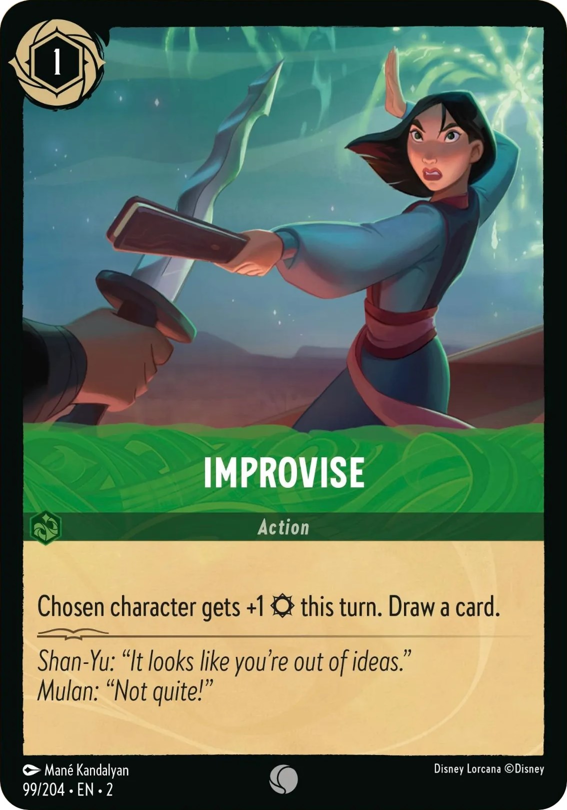 Improvise (99/204) [Rise of the Floodborn] | Fandemonia Ltd