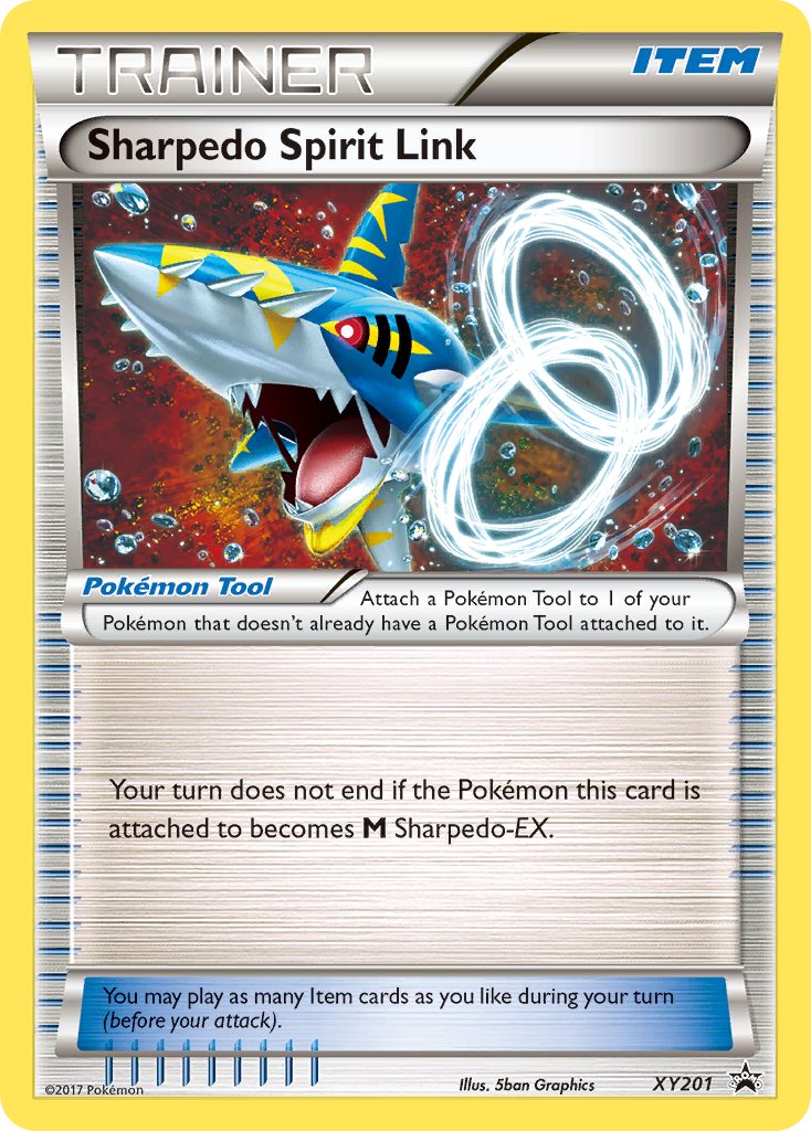 Sharpedo Spirit Link (XY201) [XY: Black Star Promos] | Fandemonia Ltd